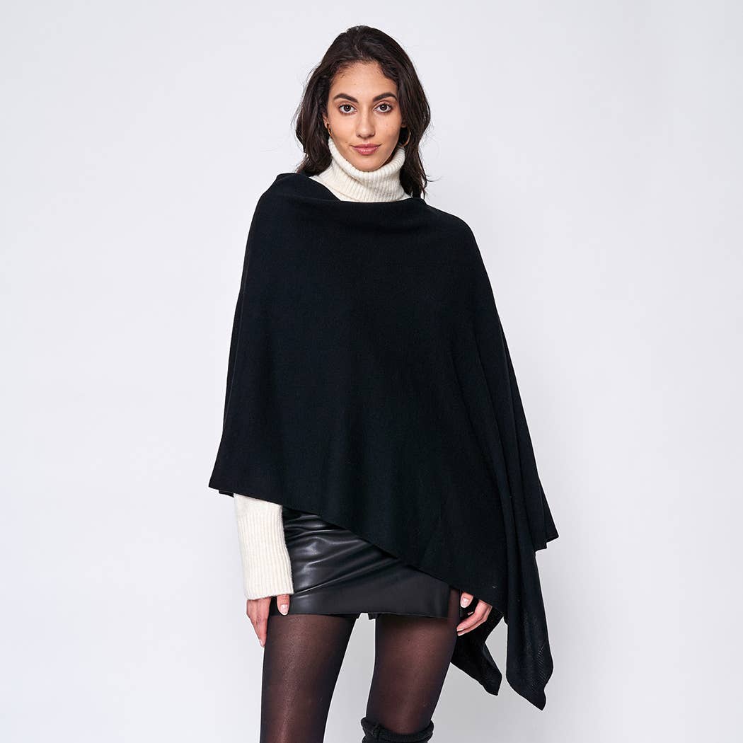 Scarf Poncho: MUS / One Size