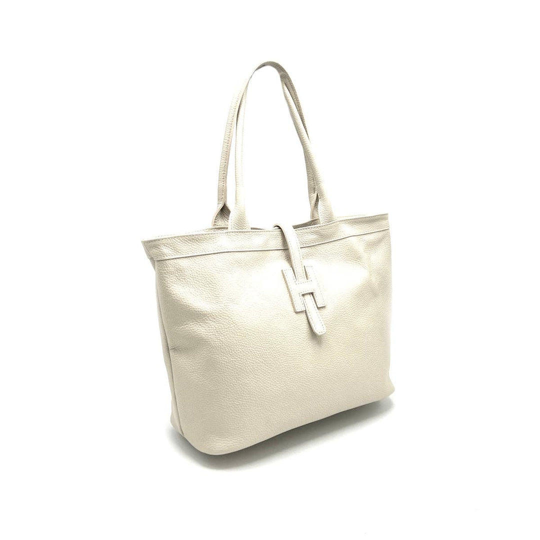 leather Bag, Made in Italy, art. 112605: Blk