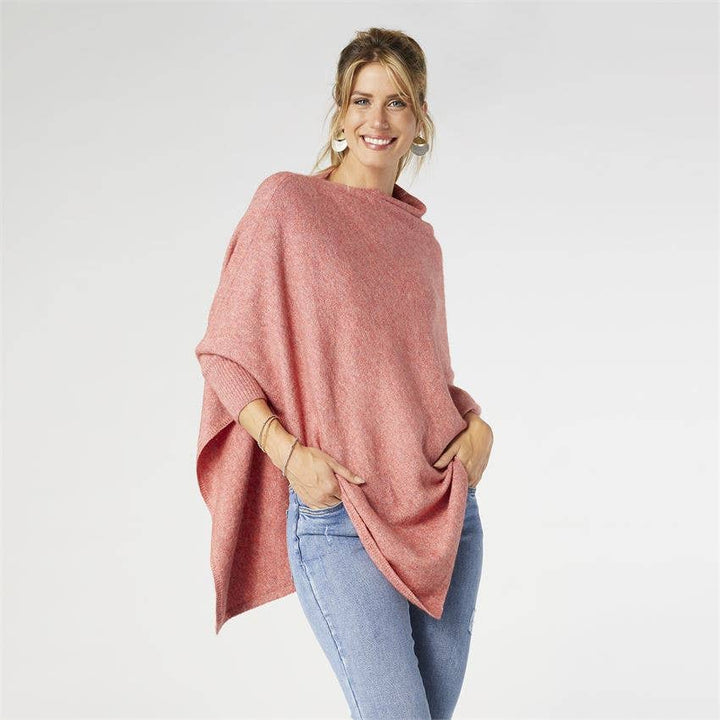 Sweater Poncho: Sunburst