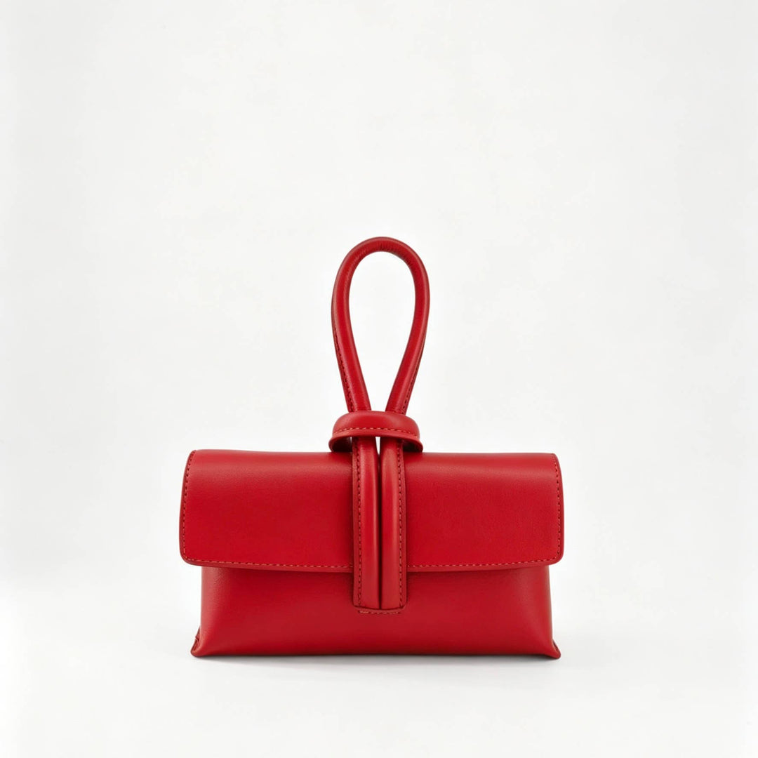 Genuine Togo Leather : Orange