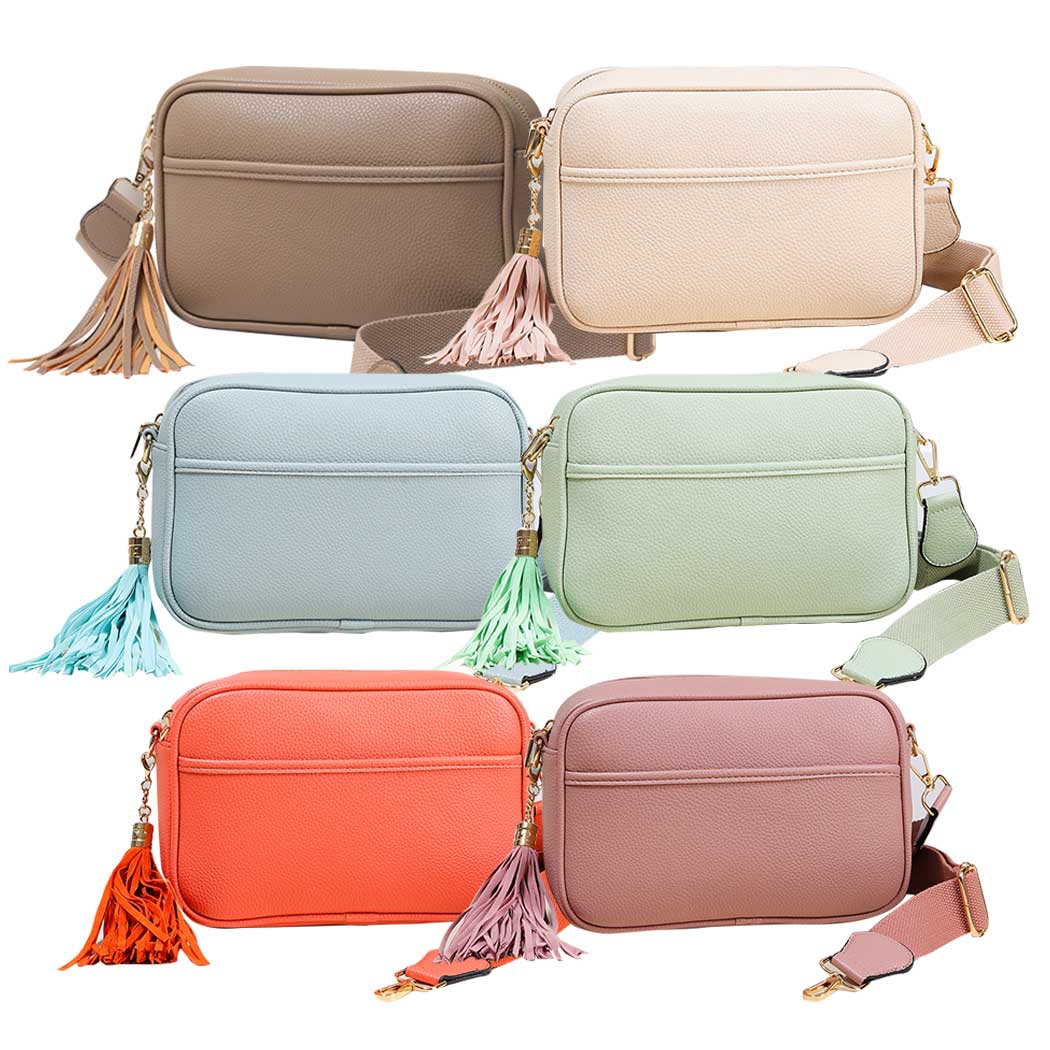 Crossbody with Tassel:/ PINK