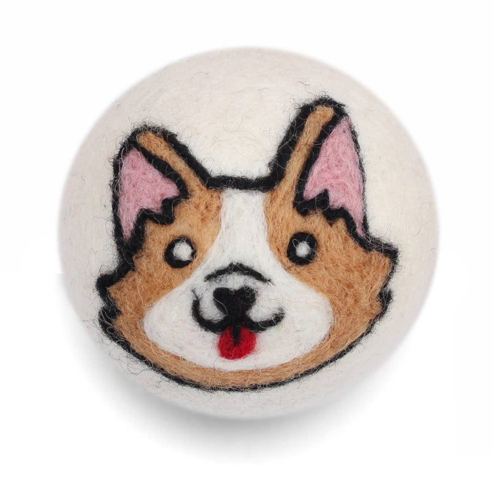 DRYER BALL: Brown Dog