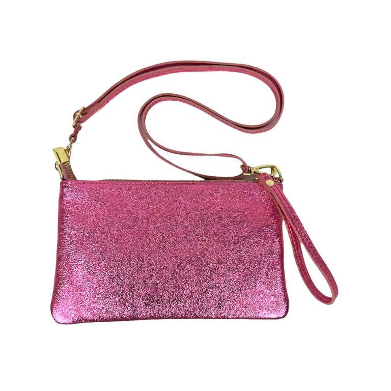 Leather Bag: Light green