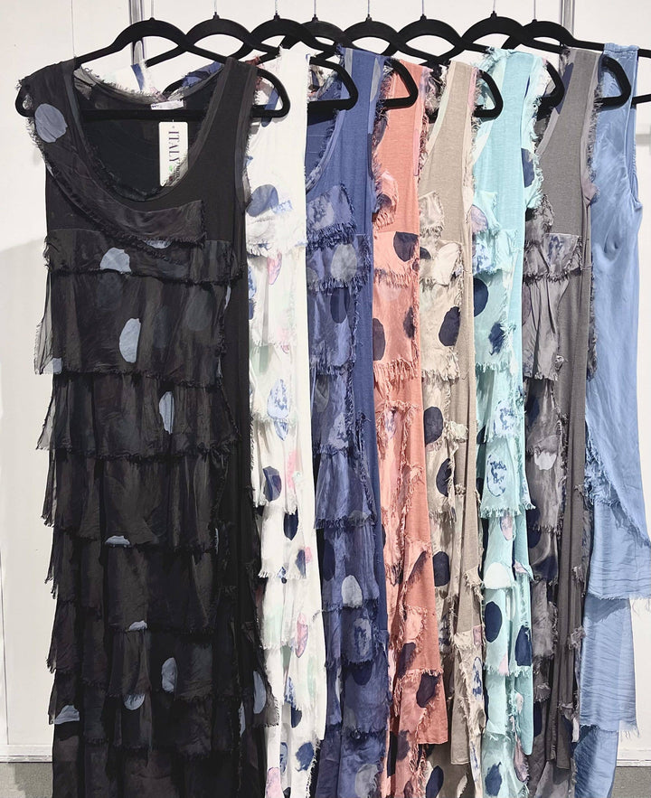Maxi Dot Dress