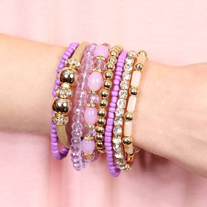 MULTI LINE BRACELET: NATURAL