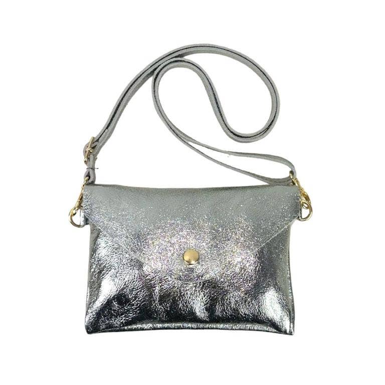 Leather Bag: Gold