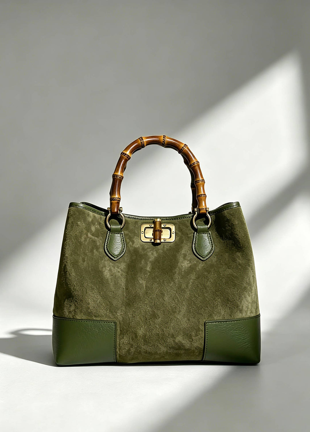 Large Genuine Suede  Leather