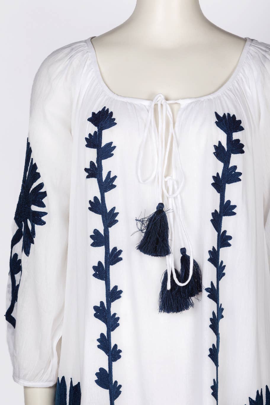 Elana Dress: White