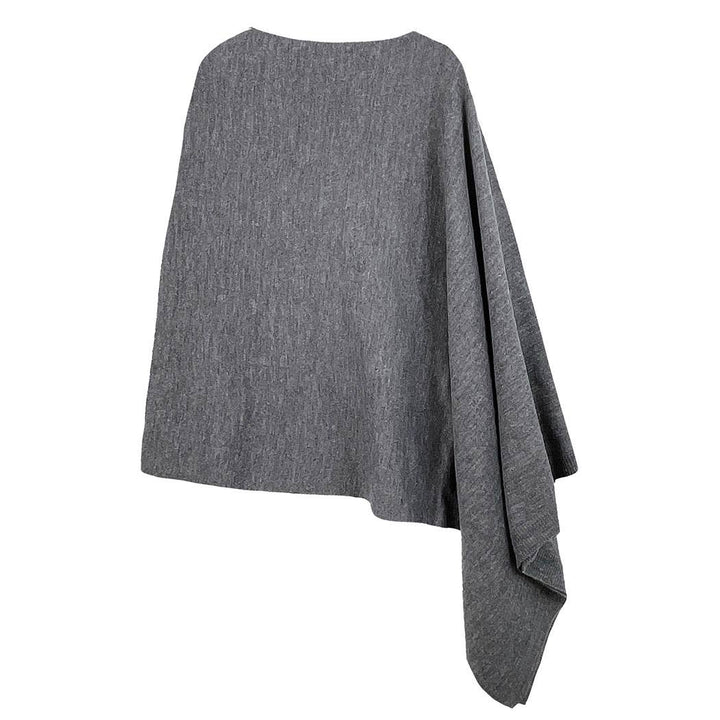 Scarf Poncho: BLK / One Size