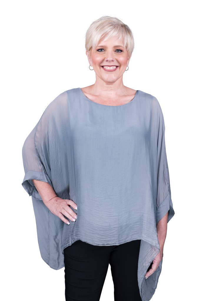 Silk Kaftan (BQ201):Army