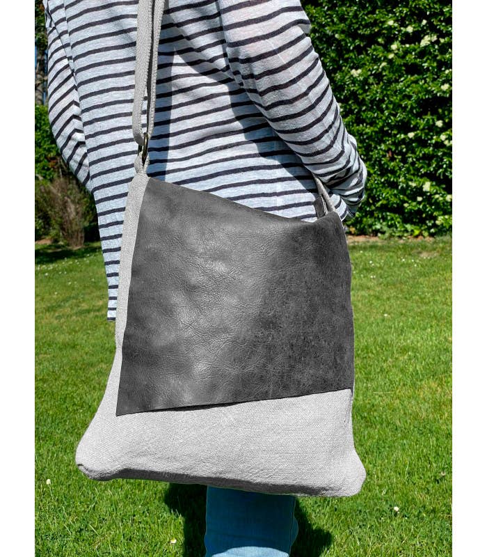 Linen shoulder: Mulberry