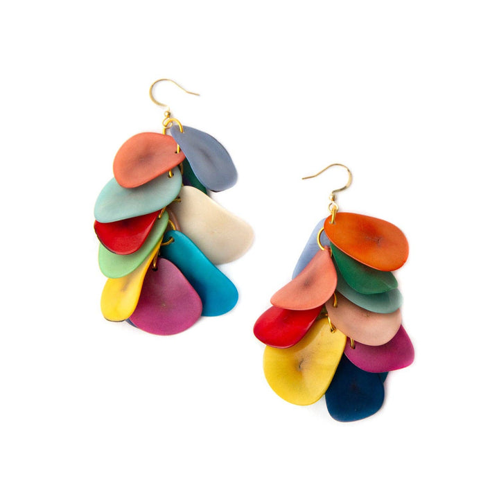 Bailey Earrings: Mocha Combo