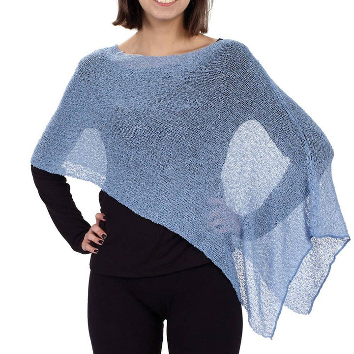 FOUR WAY SHAWL/SCARF: CREAM