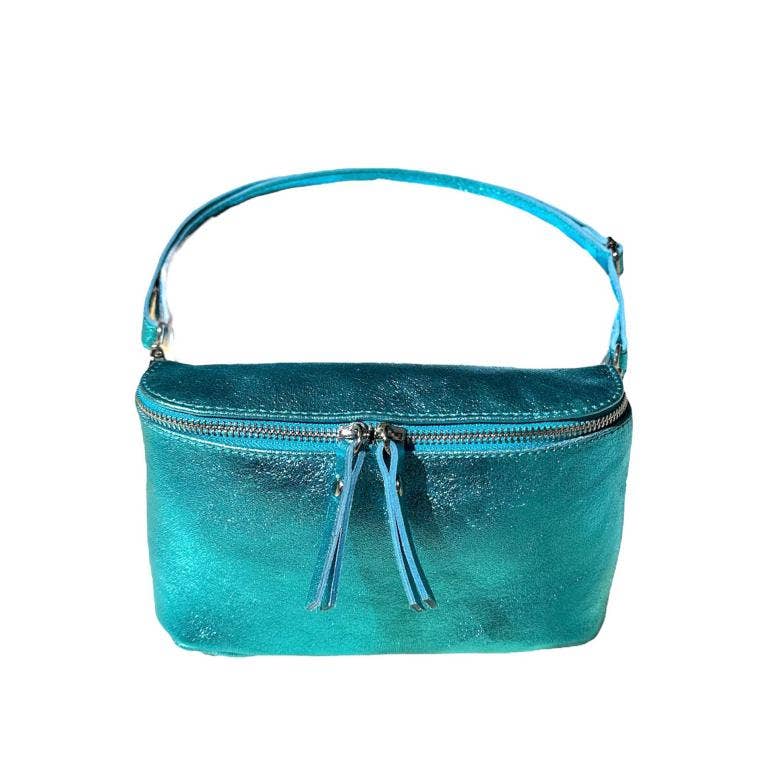 Leather Waist Bag Veranito: Bronze