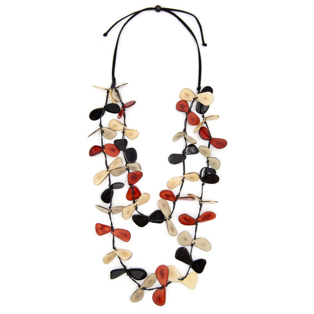 Cielo Necklace: Onyx/Charcoal