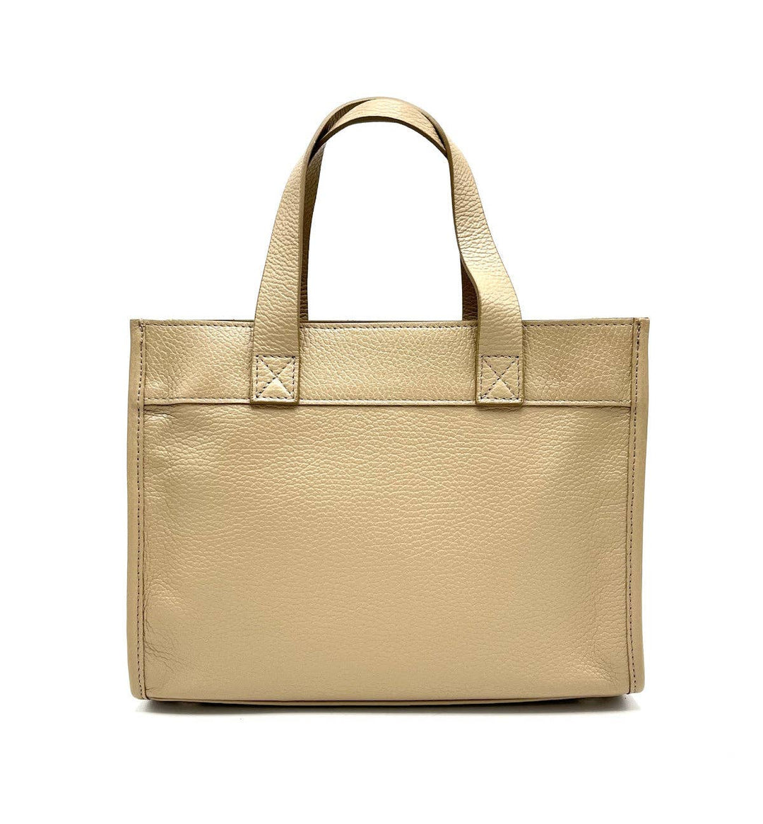 Italian leather bag,112442: Blk