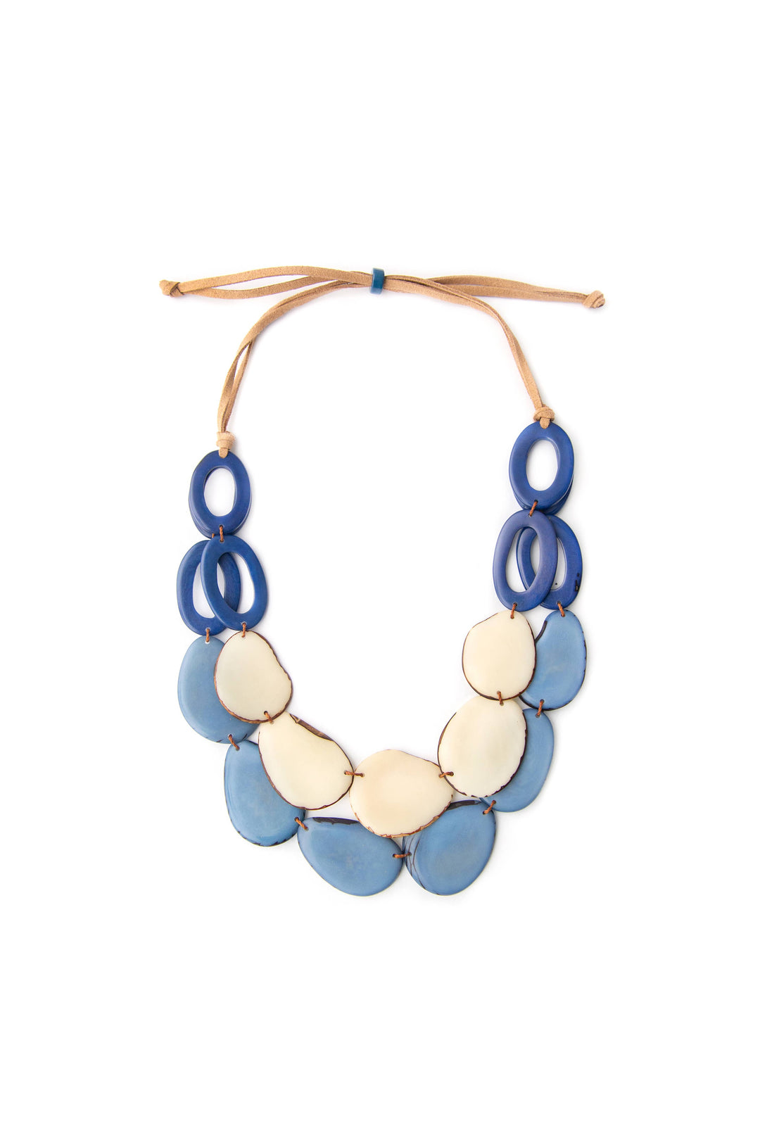 Africa Necklace: Burgundy Combo
