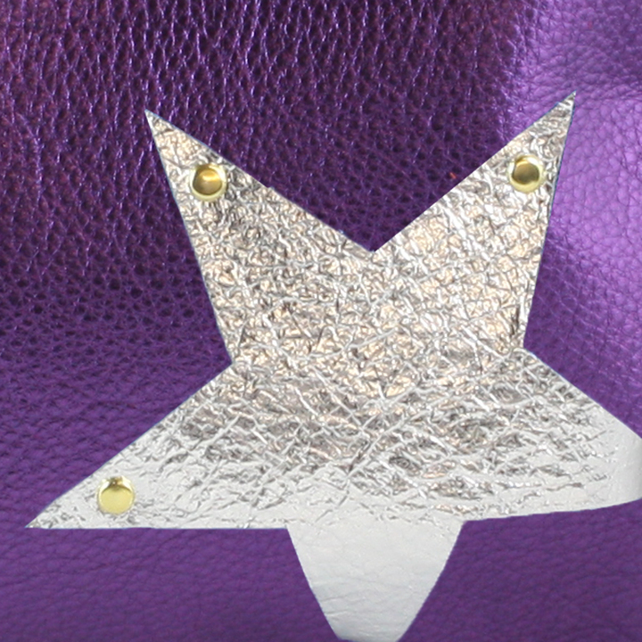 Metallic Vail Hipbag w/Star: Gunmetal