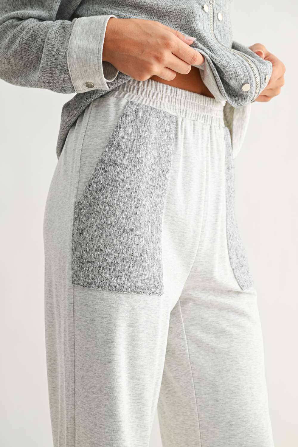 Jeannie Pants: Heather Grey / M