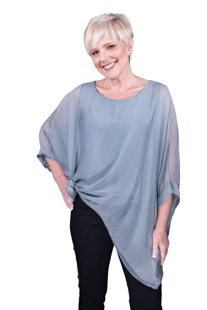 Silk Kaftan (BQ201):Army