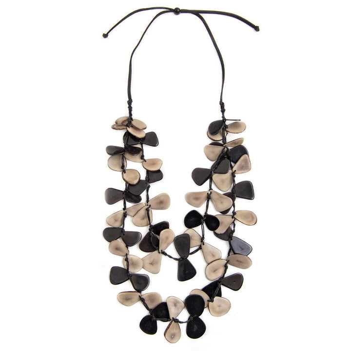 Cielo Necklace: Onyx/Charcoal
