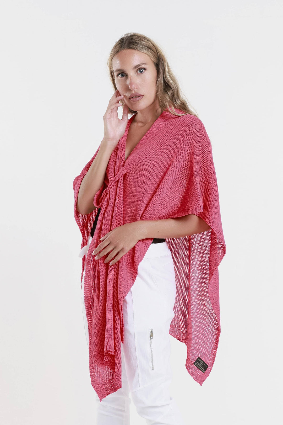 Aliya Cotton Wrap (W108): Bisque