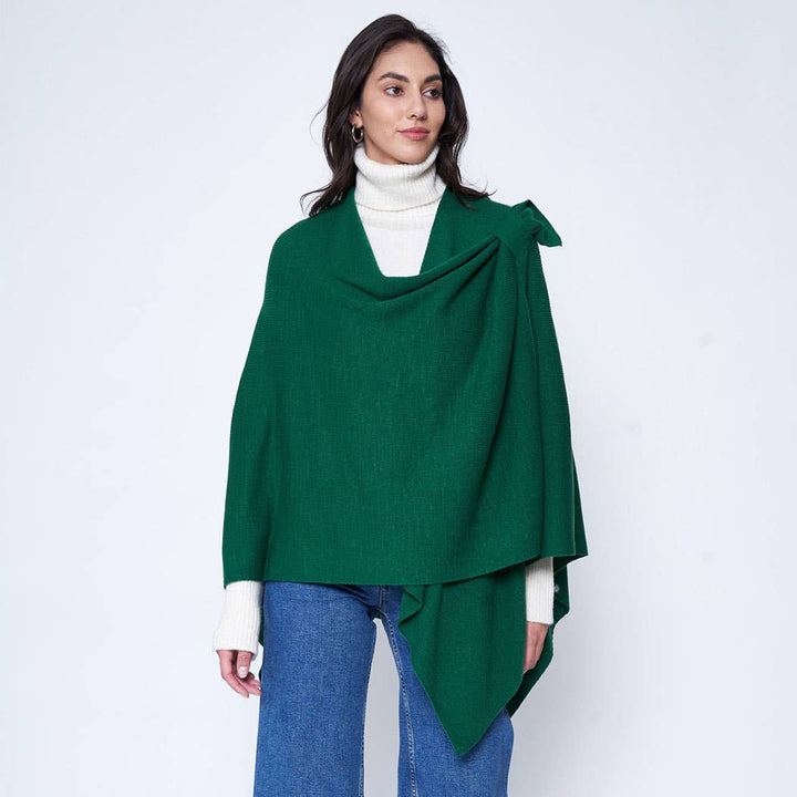 Ruana with Shoulder Strap: BGE