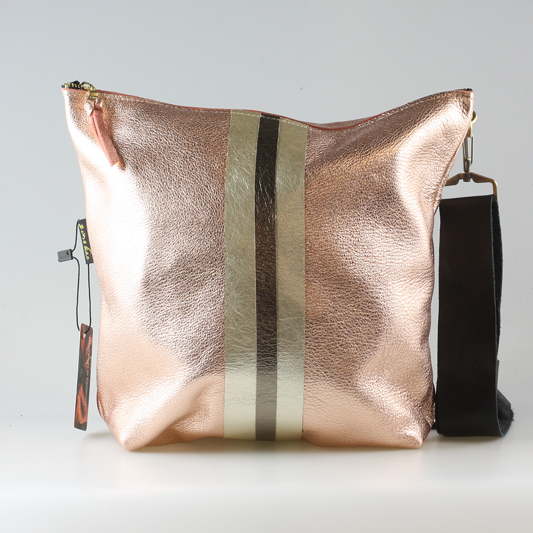 Graham Crossbody: Jet/Silver