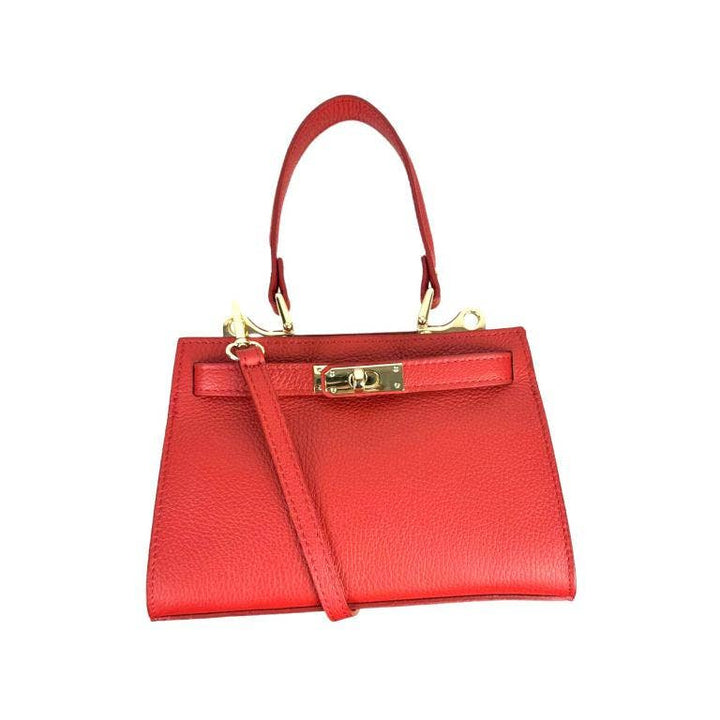 Small leather Bag: Black