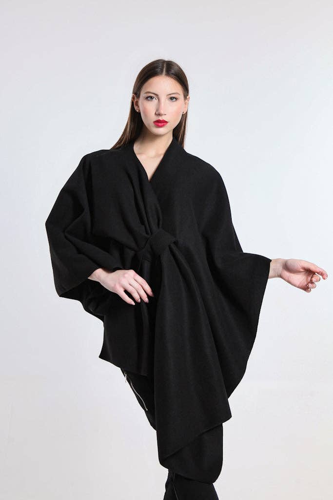 Zoey Wrap (W301):Black