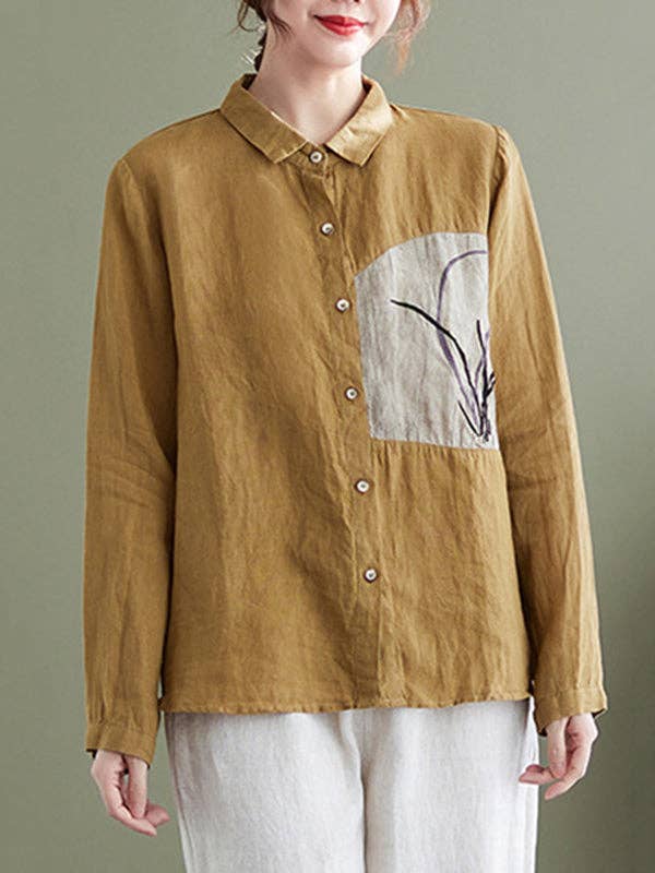 Embroidered Tops: BLACK / XL