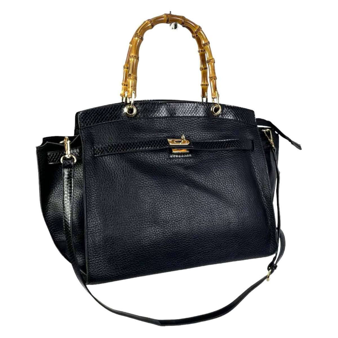 Bag w/ Bamboo Handle