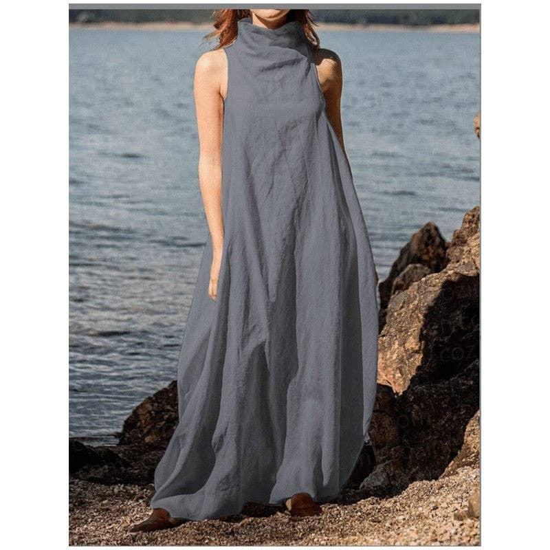 Maxi Dress : BLACK / S
