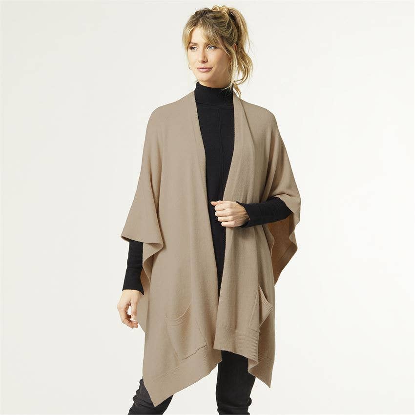 Lightweight Cardigan Pocket: Mushroom