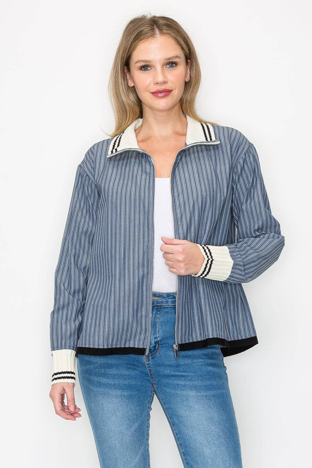 Jay Jacket: Denim / XS