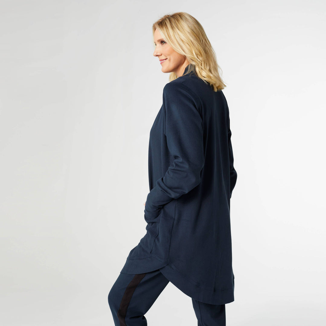 All Day Pocket Cardigan: Black / S/M