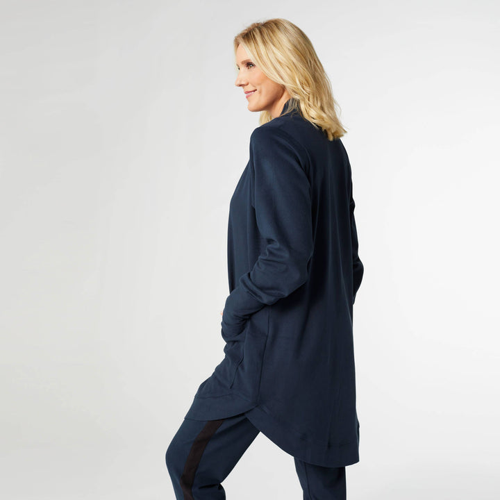 All Day Pocket Cardigan: Black / S/M