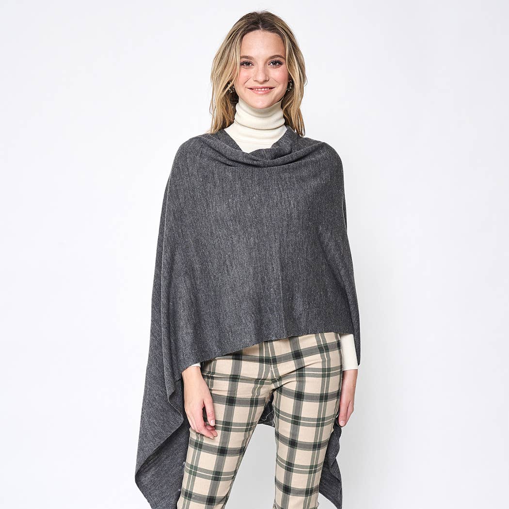 Scarf Poncho: RST / One Size