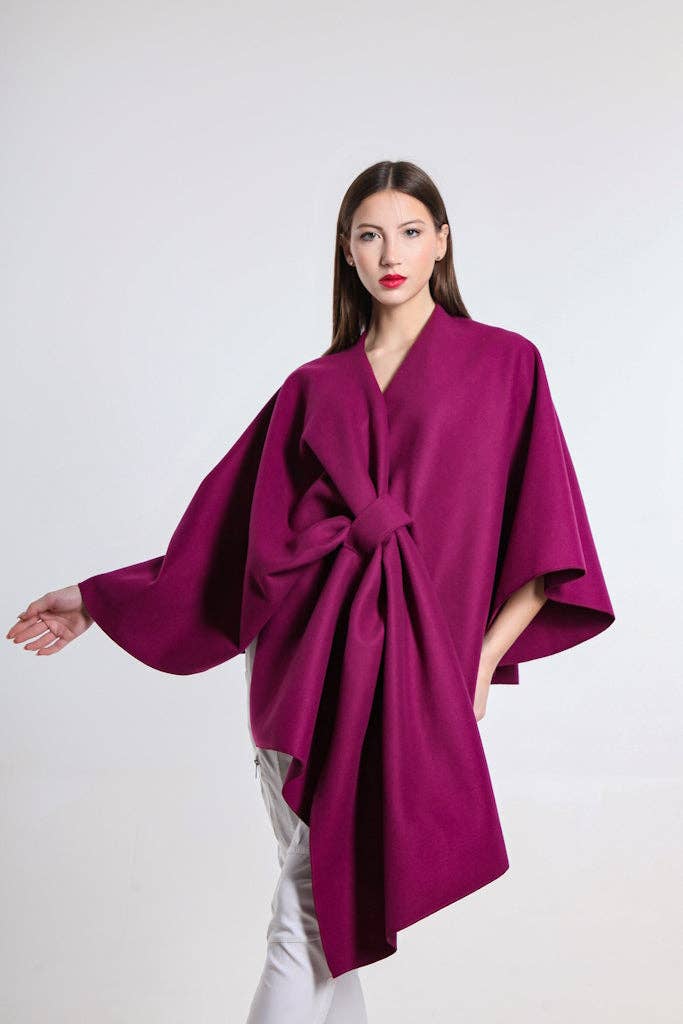 Zoey Wrap (W301): Raspberry