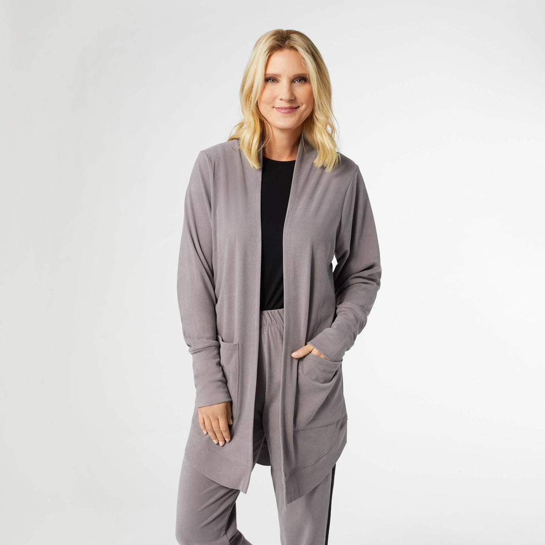 All Day Pocket Cardigan: Black / L/XL