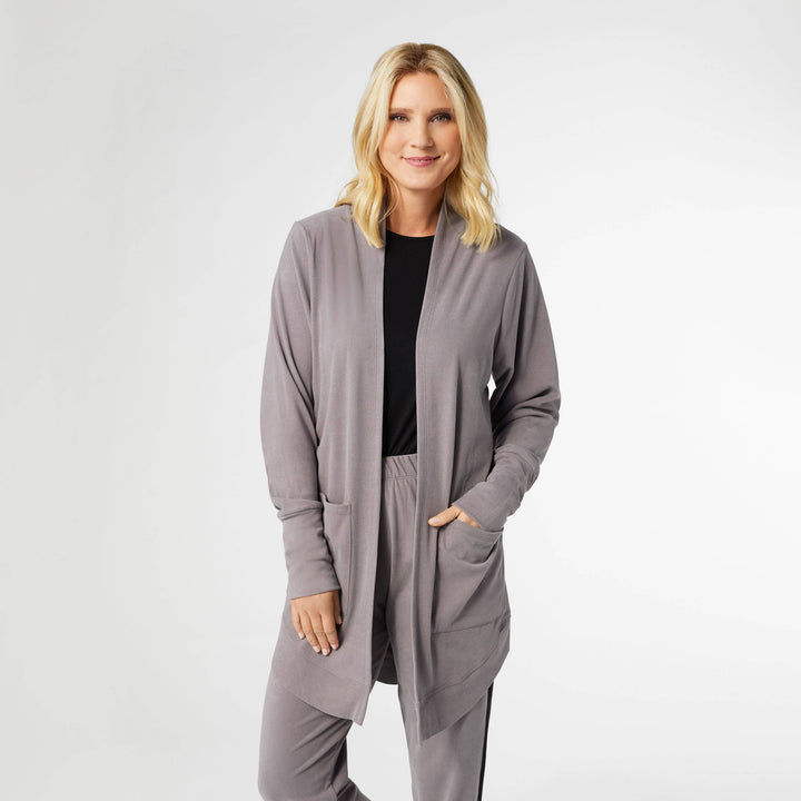 All Day Pocket Cardigan: Black / L/XL
