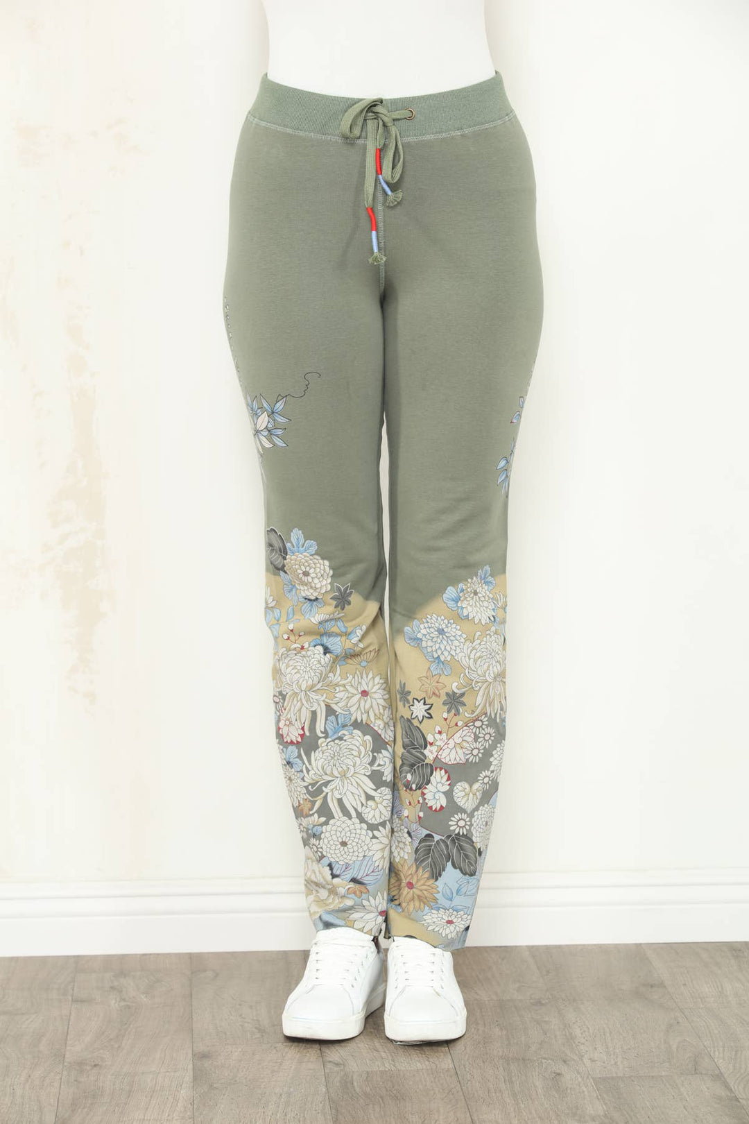 Chrysanthemum Pant: Basil / XL