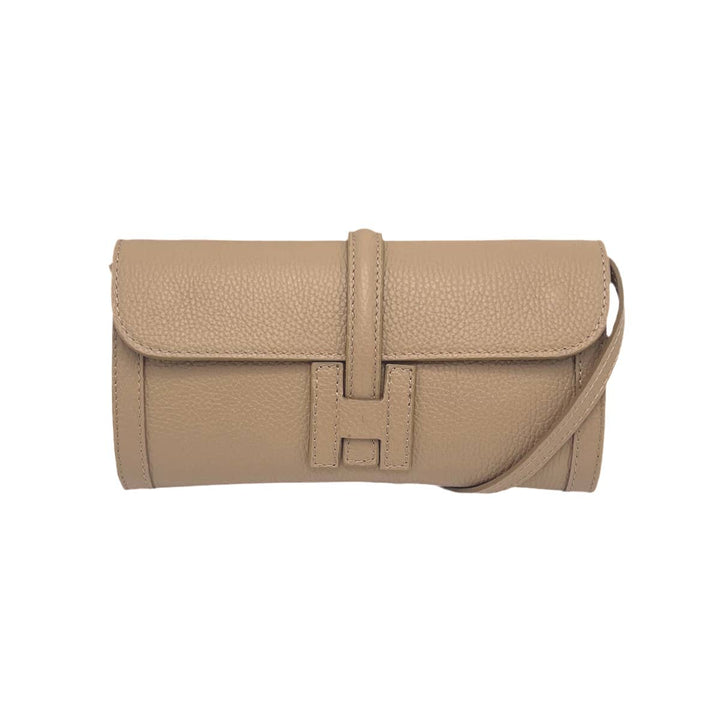 Leather clutch Made in Italy 112532