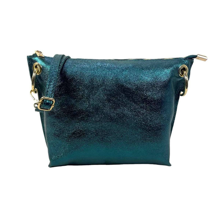 Leather Bag with: Fuchsia