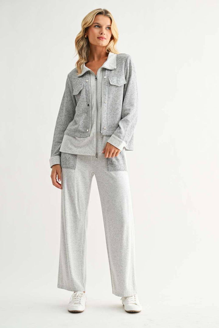Jacob Jacket: Heather Grey / M