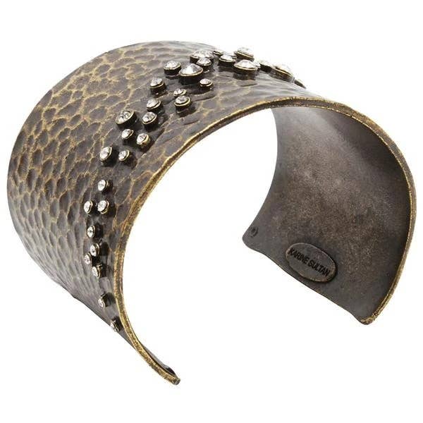 Embellished Cuff/ Pewter