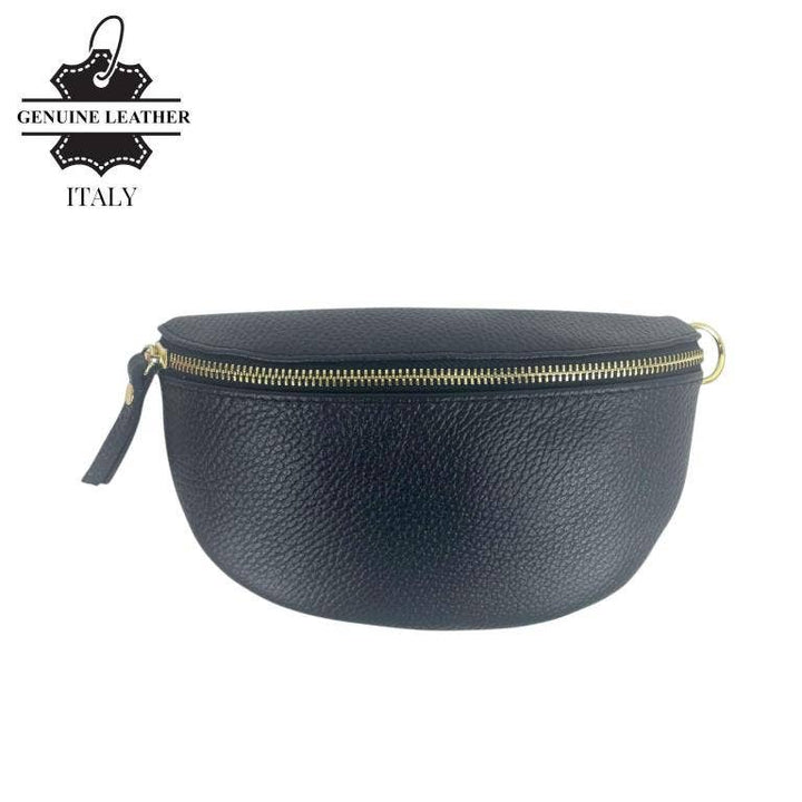 Italian Leather Waist: Red