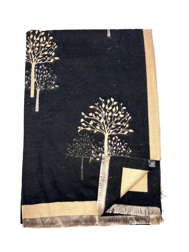 scarf HH-166: Black