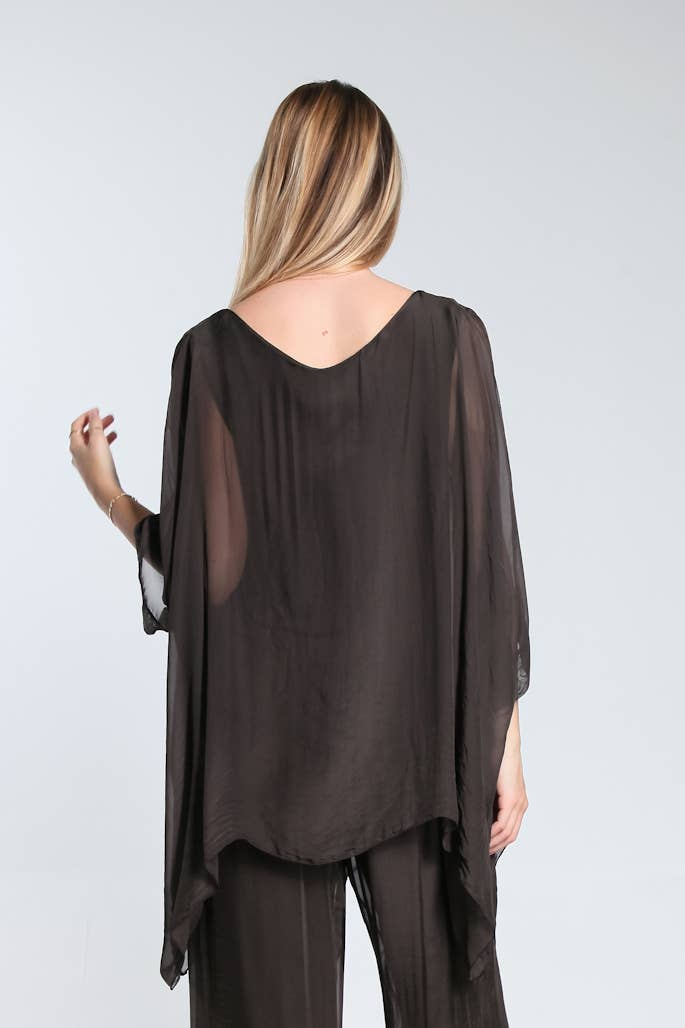 Silk Kaftan (BQ201):Orchid