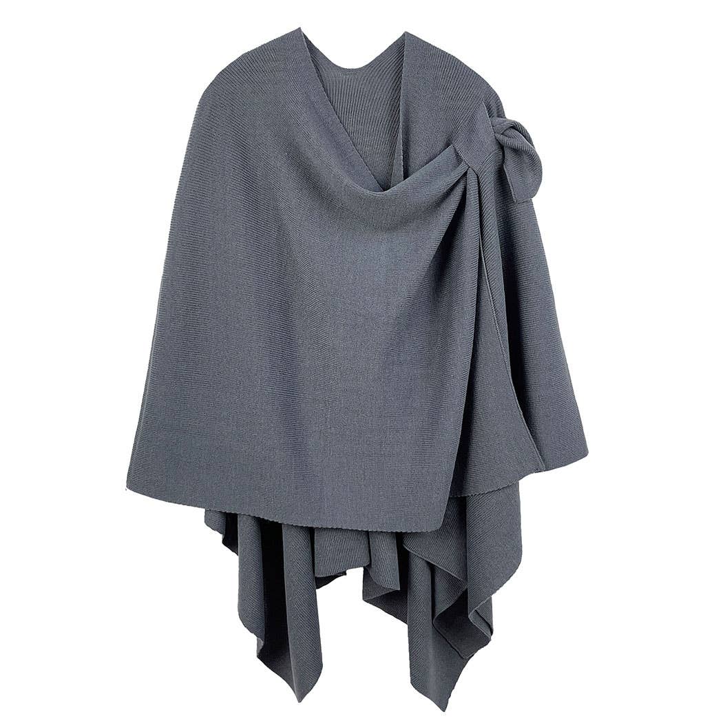 Ruana with Shoulder Strap: PNK